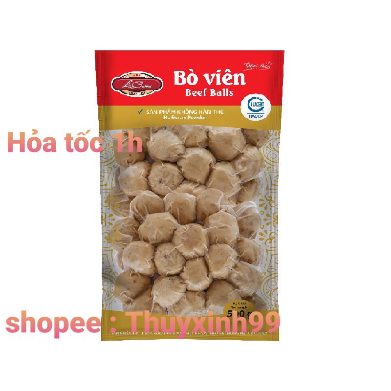 Bò - Tôm - Cá - Rau củ LaCusina - Đồ thả lẩu, chiên