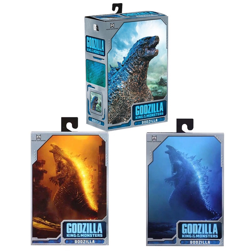Mô hình NECA Godzilla 3 màu có khớp cử động SHM Ultraman - Figure Quái Vật Ver 2 King of the Monsters