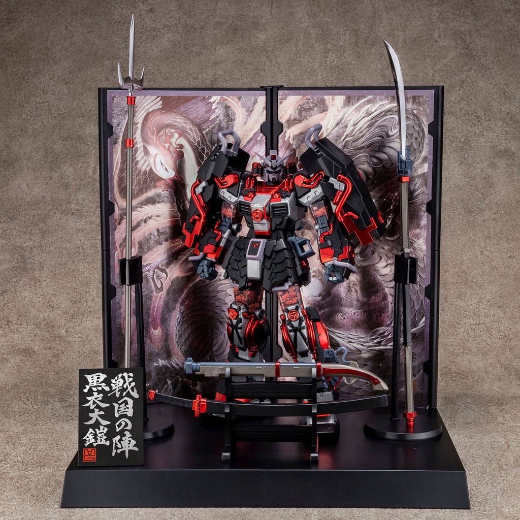 Mô Hình Lắp Ráp Gundam MG Shin Musha Sengoku No Jin Black Robe Large Armor