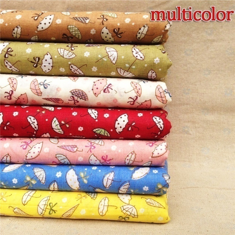 Set 7 Tấm Vải cotton 20x20cm Họa Tiết Xinh Xắn Dùng Để May Vá Áo Quần Đa Năng Tiện Dụng