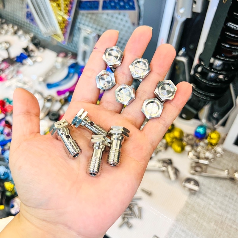 Ốc Salaya Gắn Heo Dầu Nissin / Brembo mẫu thái new 2022 🇹🇭