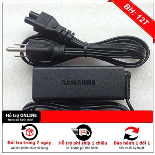 Sạc Laptop Samsung Ultrabook, Notebook, Đầu Nhỏ (3 x 1.1 mm) - Hàng Nhập Khẩu ZIN