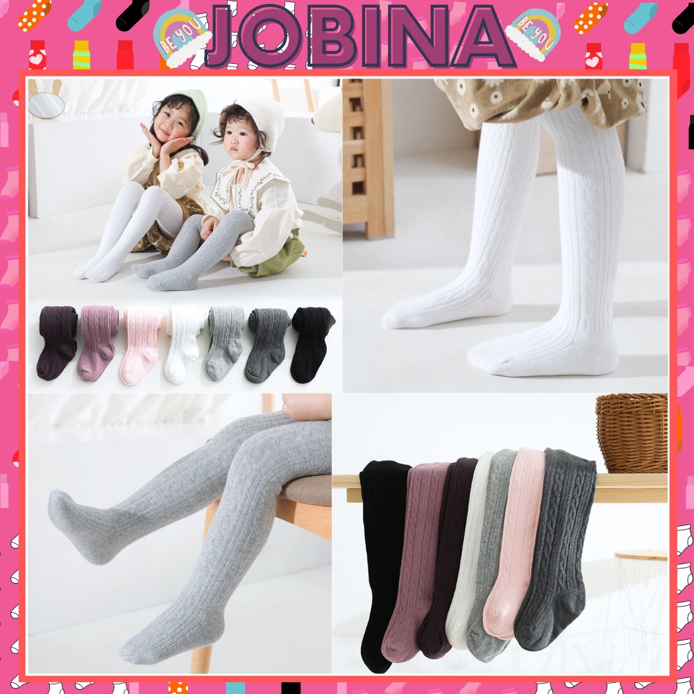 Quần tất trẻ em mùa đông JOBINA quần tất trơn nhiều màu sắc QT02