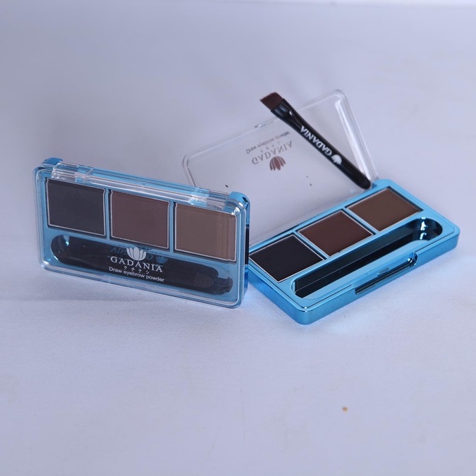 Bột tán mày 3 màu cao cấp Gadania chính hãng 5.8g