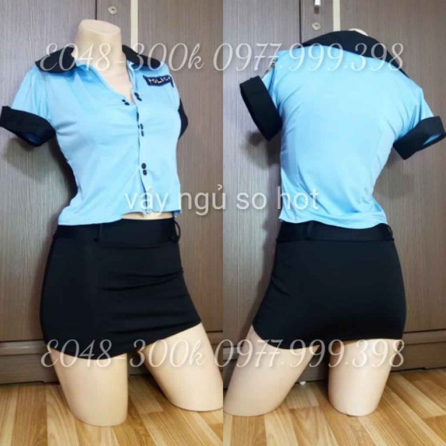 đồ ngủ hóa trang tiếp viên gợi cảm