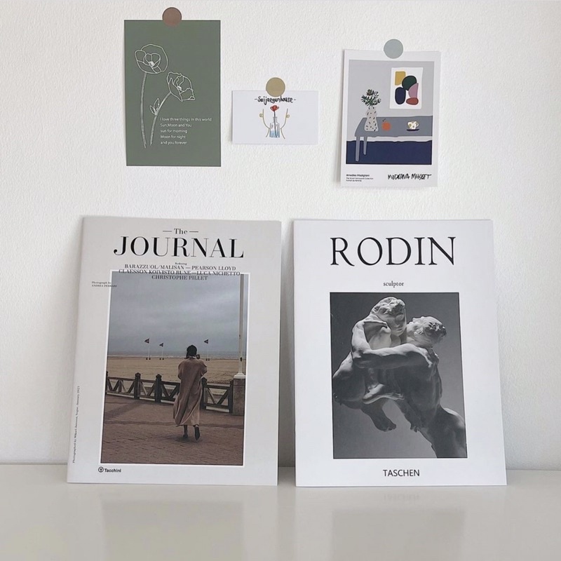 Sổ tạp chí nghệ thuật, phụ kiện chụp ảnh