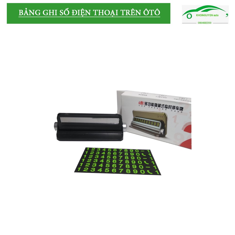 [FREE SHIP] Bảng ghi số điện thoại trên oto