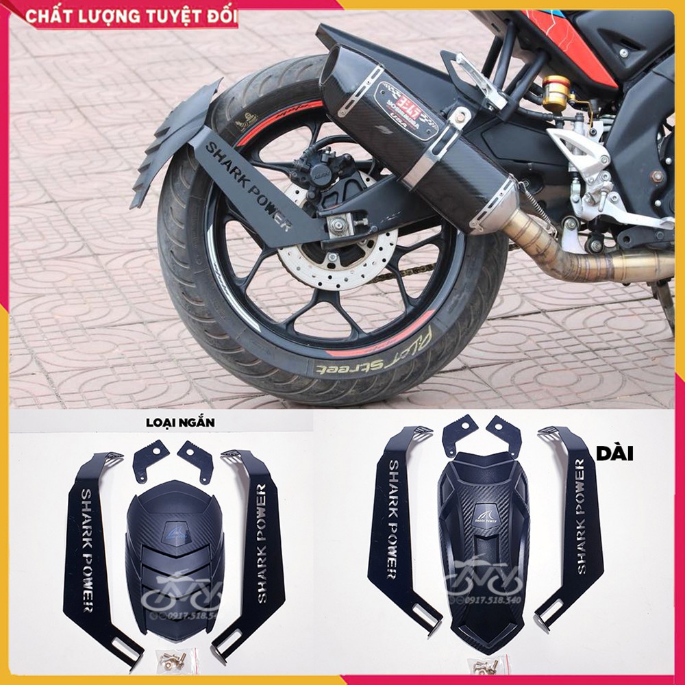 🛵 Dè Chắn Bùn Shark Power Gắn Exciter, Winner , TFX ,R15, Z300 Và Nhiều Dòng Xe Khác! 🛵