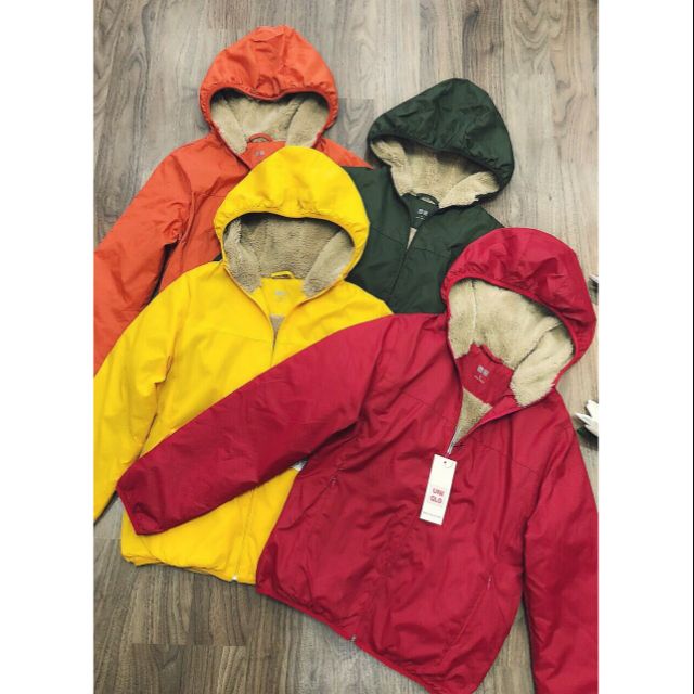 Áo gió lót lông cừu xuất Nhật