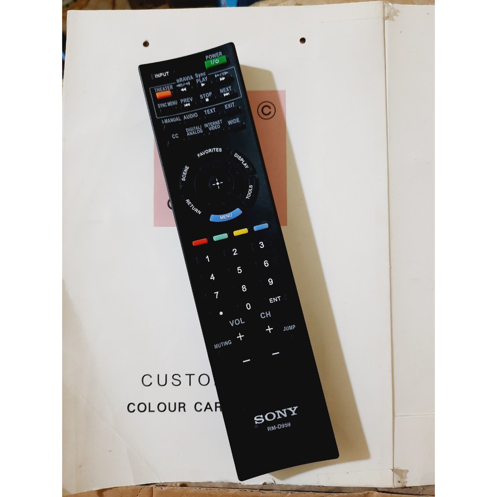 Remote Điều khiển tivi Sony các dòng LCD/LED - Hàng chất lượng cao mới 100% Tặng kèm Pin!!!