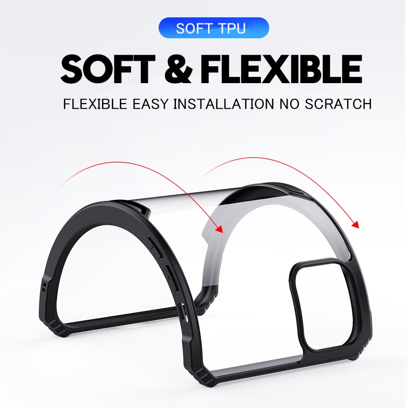 Ốp Điện Thoại Acrylic Trong Suốt Có Túi Khí Chống Sốc Cho Samsung Galaxy Note 10 20 S22 S23 Ultra S20 Plus S21 FE
