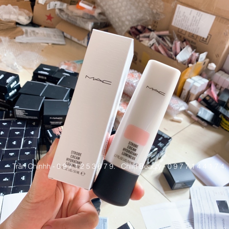 Kem lót MAC COSMETICS Strobe Cream, Mattetifine 12Hr Shine Control, Natural Radiance Base