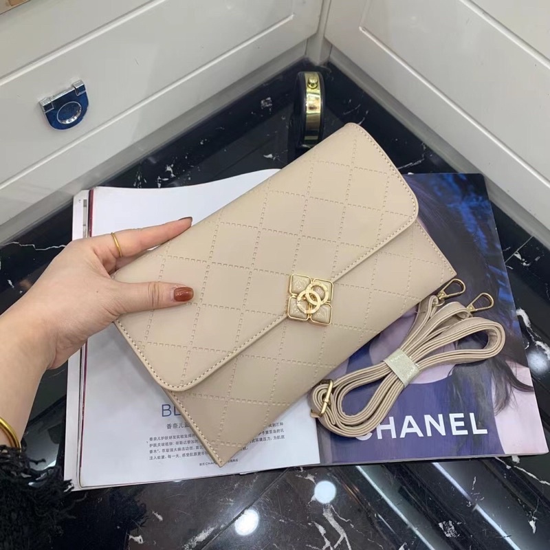 Ví da nữ bản to - clutch đi tiệc sang chảnh