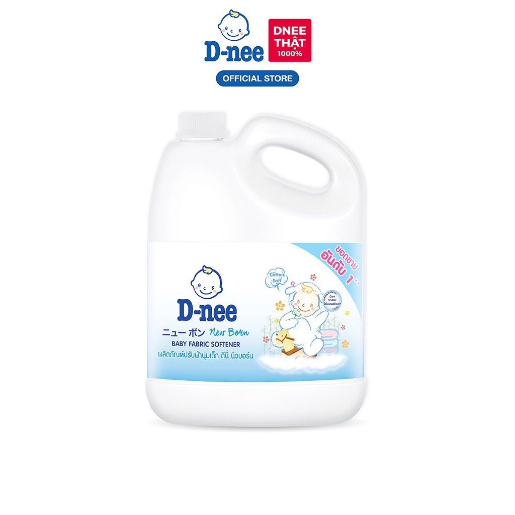 [CHÍNH HÃNG] Nước giặt/xả mềm quần áo em bé 2800ml Dnee