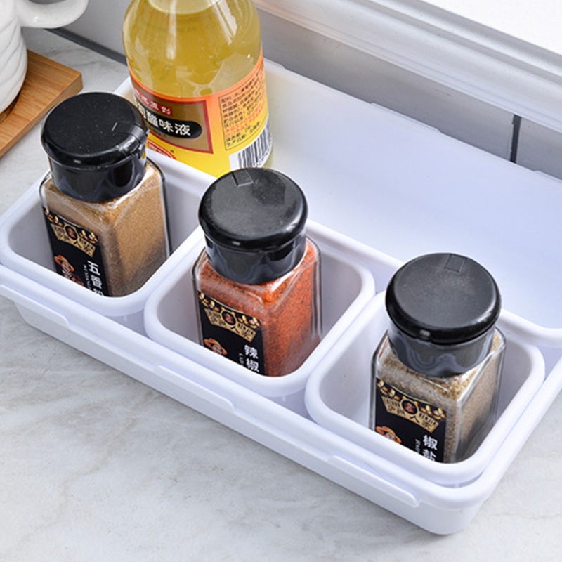 Set 8 Khay Đựng Đồ Chia Ngăn Tủ Tiện Lợi