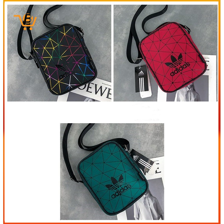 Túi đeo chéo phong cách Adidas 18*22*6cm cao cấp thời trang