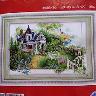 Tranh Thêu PHONG CẢNH A551 (84x59cm)