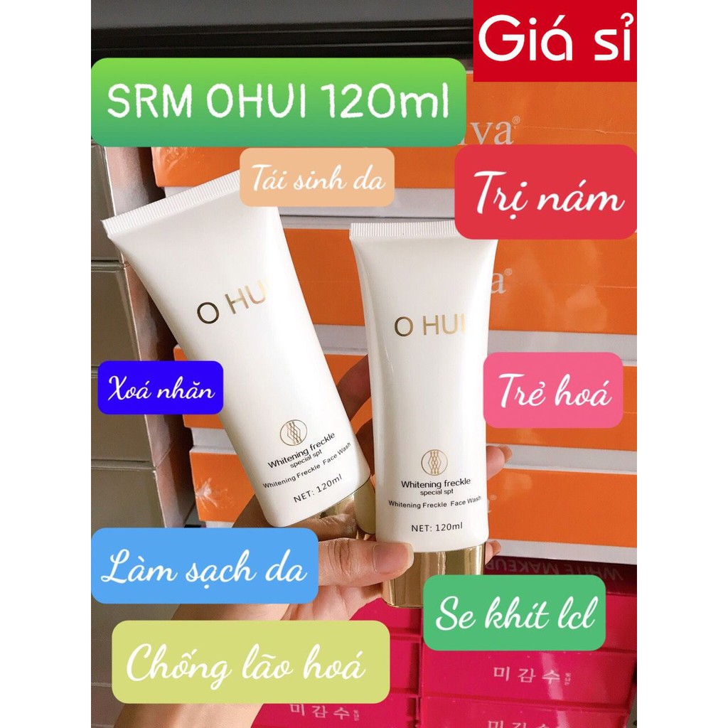 SỮA RỬA MẶT O.H.U.I MỜ NÁM SẠCH NHỜN BỤI BẨN