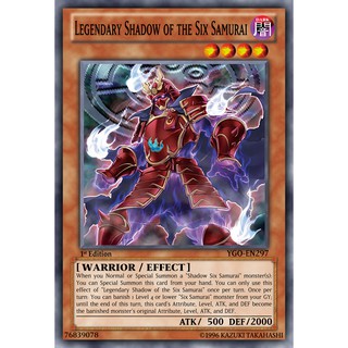 [BÀI IN YUGIOH] Bộ bài Six Samurai