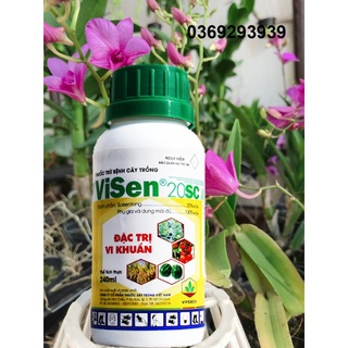 Visen 20SC trừ bệnh vi khuẩn hại cây trồng