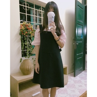 Aophongvn váy yếm jeans