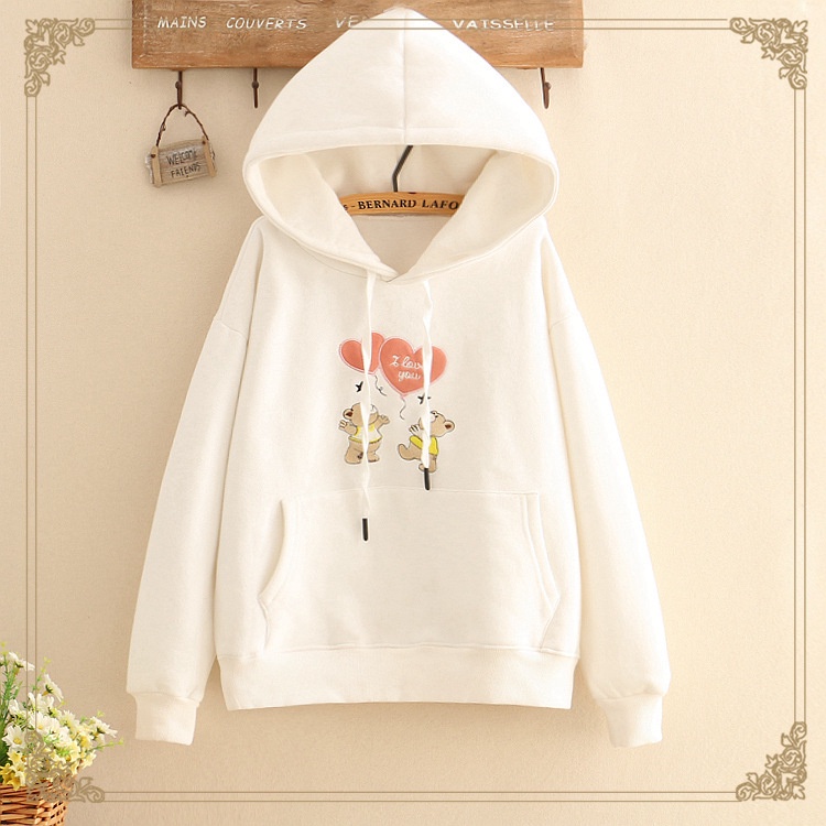 ÁO KHOÁC HOODIE NỮ KHỦNG LONG THẢ TIM SIÊU XINH MẪU MỚI 2022