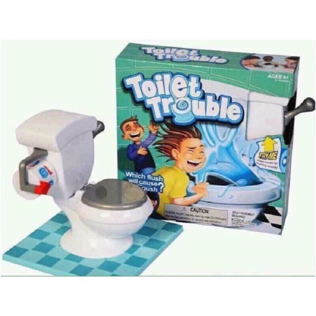 Đồ chơi toilet rắc rối