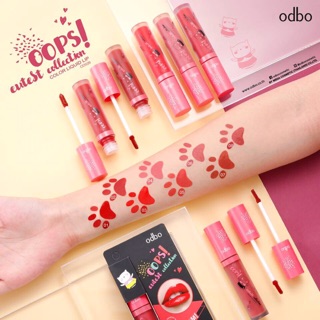 [ HÀNG CÓ SẴN ] Son Kem Lì Odbo Oops! Cutest Collection OD509