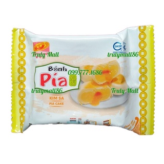 Bánh pía kim sa mini đậu xanh trứng muối tân huê viên