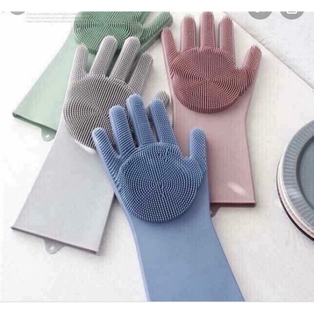 Găng tay rửa bát combo ( em bán 10 đôi 1 set)