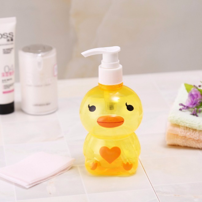 Chai đựng dầu gội/ sữa tắm kiểu dáng hoạt hình dễ thương