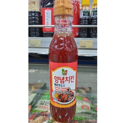Sốt gà chiên rán Hàn Quốc 440g - 양념치킨