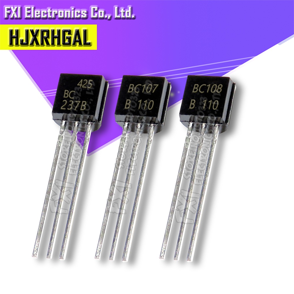 Set 50 Linh Kiện Điện Tử BC107B BC108B BC109B BC237B BC107 BC108 BC109 BC237 TO92 TO-92