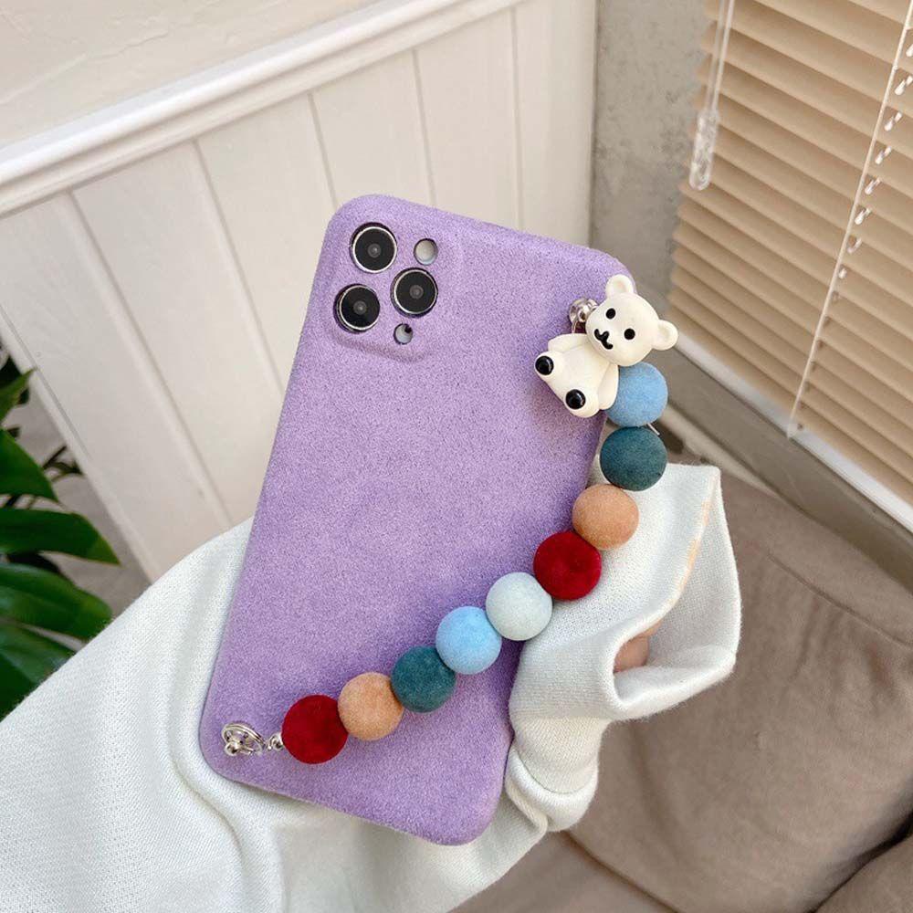 Ốp Điện Thoại Dạng Chuỗi Hạt Chống Rơi DIY Cho Nữ