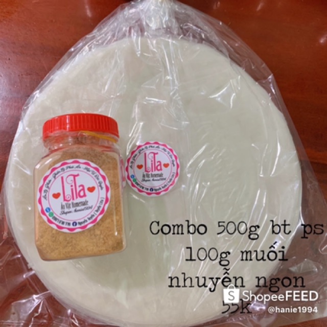 Bánh Tráng Phơi Sương Sạch 500gr ( hơn 40 cái. Bánh) | BigBuy360 - bigbuy360.vn