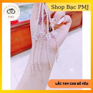 Lắc tay bạc mèo kitty cho bé,vòng tay bạc cho bé