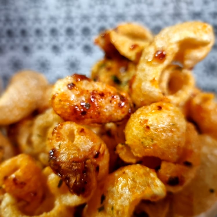 [Mã GROXUAN1 giảm 8% đơn 150K] [ANVATVUMAP - NHÀ LÀM 100%] Da Heo Sấy Giòn 150gr Vị Tỏi Ớt Cay Siêu Ngon | BigBuy360 - bigbuy360.vn