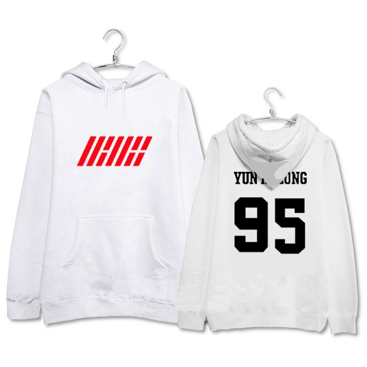 Áo Hoodie In Hình Nhóm Nhạc Ikon Thời Trang Unisex