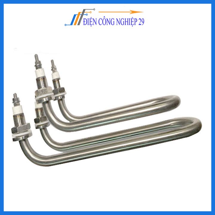 Thanh Nhiệt Điện Trở U Quỳ 220V inox 304 Đun Nước Linh Kiện Nồi Phở