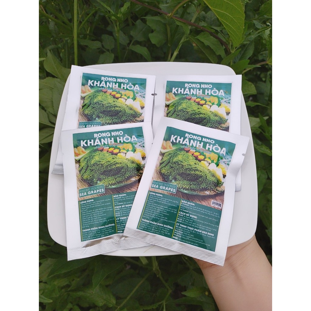 (Combo) rong nho tách nước khánh hòa 25gr + 1 gói mè rang kewpie 15ml | BigBuy360 - bigbuy360.vn