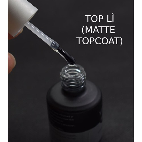 Sơn Gel Top Nhám , Top Lỳ Vinimay 15ml Chính Hãng