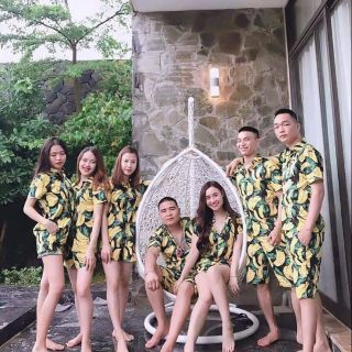 1b pizama hoa quả
