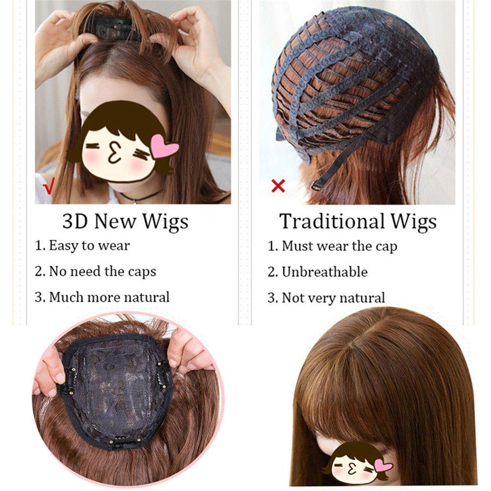 Maxg Toupees Kẹp Tóc Tạo Kiểu Làm Đẹp Che Phủ Hói Đầu Dành Cho Bạn Nữ
