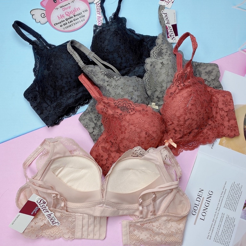 Áo ngực, áo lót Thái Lan không gọng định hình ôm ngực, mút nâng vừa dáng quả vát che mọi khuyết điểm