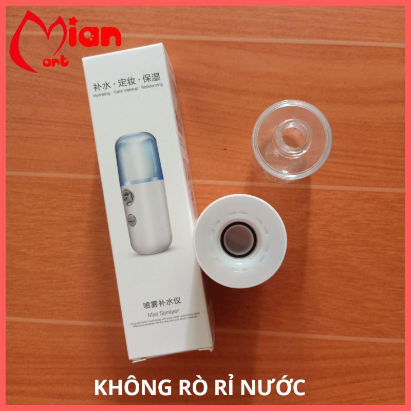 [Không bị rò nước] Máy xịt khoáng phun sương mini nano cầm tay – MIANZ SHOP