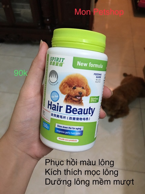 VIÊN SPIRIT DƯỠNG LÔNG CHO CÚN