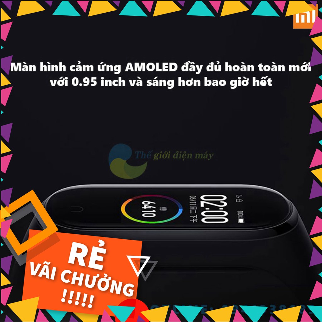 [SALE] [Bản quốc tế] Đồng hồ thông minh Xiaomi Mi band 4 có tiếng việt Smart watch miband 4 - Bảo hành 12 tháng .