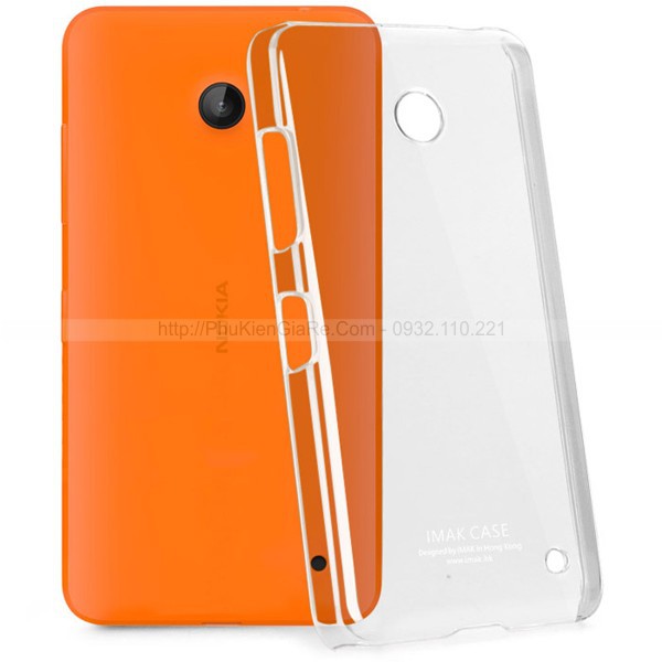 Ốp lưng trong suốt Nokia Lumia 630 chính hãng IMAK (phủ nano)