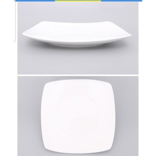 Dĩa sứ vuông 21cm minh châu