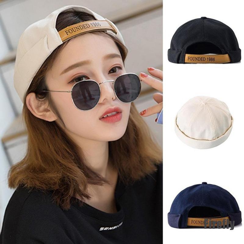 Mũ Lưỡi Trai Không Vành Thêu Chữ Đơn Giản Thời Trang Cho Nam Và Nữ